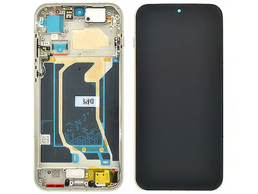 Lcd + Touch Screen + Frame + Tasti Laterali Sand Storm per OnePlus 15 5G