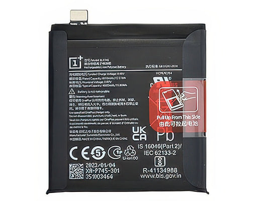 BLP745 Batteria 4085 mAh Li-Ion + Adesivo per OnePlus 7T Pro