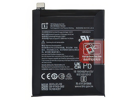BLP743 Batteria 3800 mAh Li-Ion + Adesivo per OnePlus 7T
