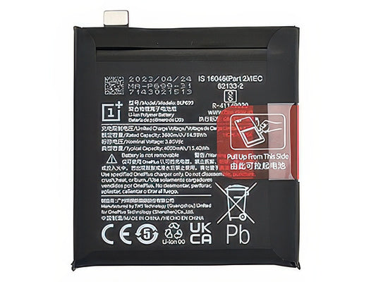 BLP699 Batteria 4000 mAh Li-Ion + Adesivo per OnePlus 7 Pro
