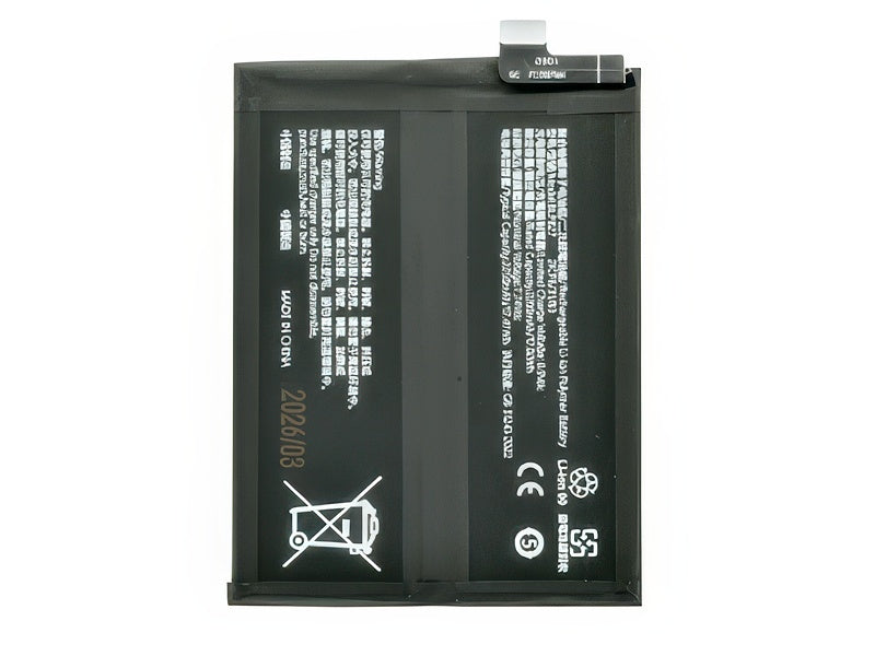 Batteria Litio 4500 mAh slim per OnePlus 9 Pro
