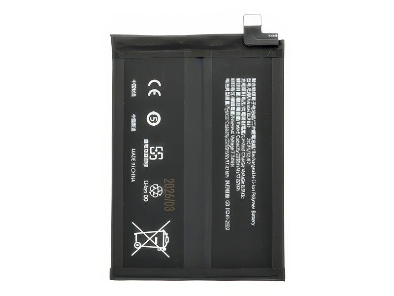 Batteria Litio 4500 mAh slim per OnePlus Nord 2T 5G