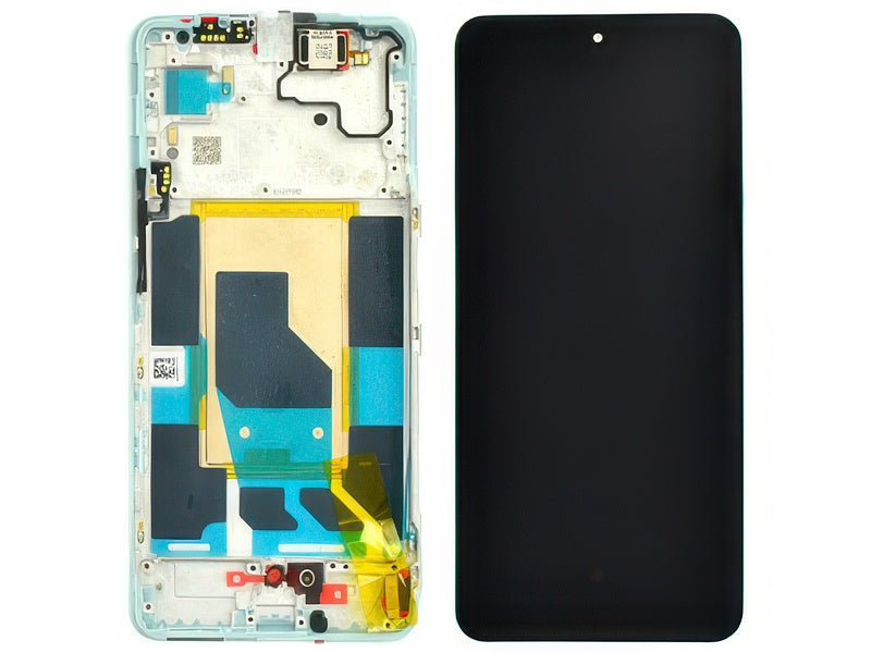 Lcd + Touch Screen + Frame Oasis Verde per OnePlus Nord 4