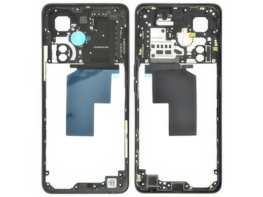 Cover Posteriore + Tasti Volume + Antenna NFC Chromatic Grigio per OnePlus Nord CE3 Lite 5G