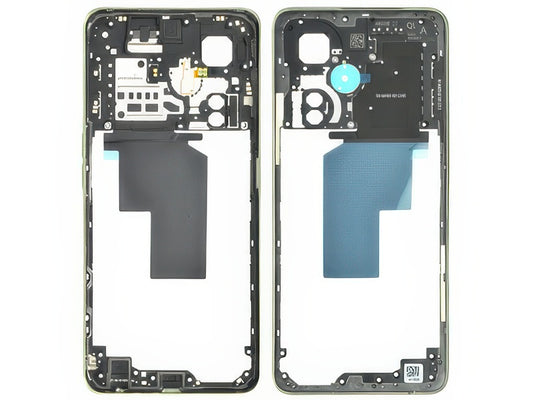 Cover Posteriore + Tasti Volume + Antenna NFC Pastel Lime per OnePlus Nord CE3 Lite 5G