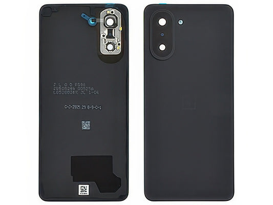 Cover Batteria + Vetrino Camera + Adesivi Nero Infinity per OnePlus Nord CE5 5G