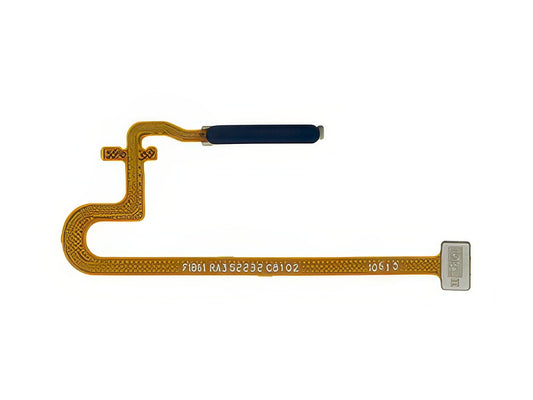 Flat Cable + Lettore Impronta Midnight Nero per Oppo A17