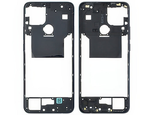 Cover Posteriore + Tasti Laterali Dynamic Nero per Oppo A15