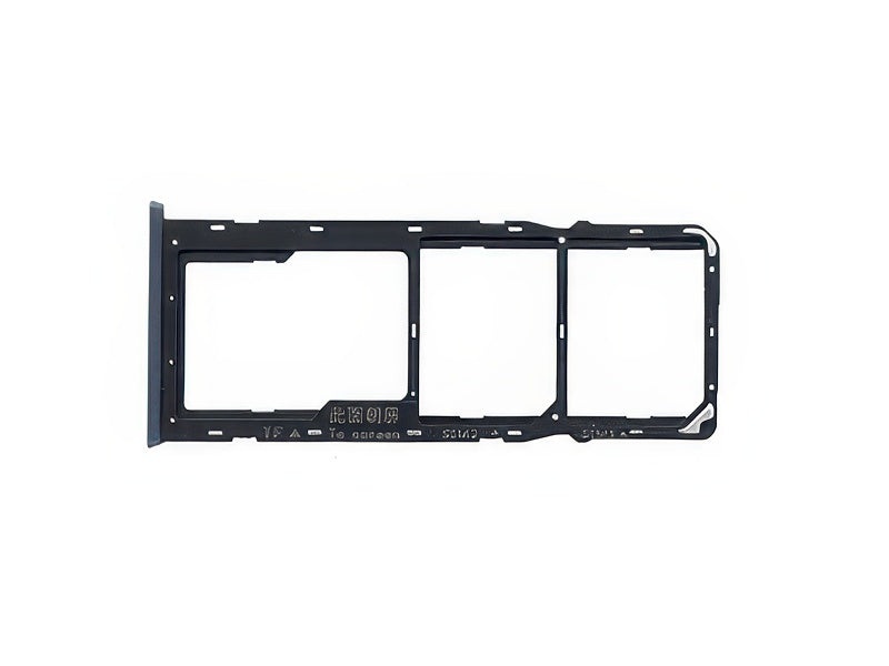 Sportello Dual Sim Card/SD Card + Alloggio Dynamic Nero per Oppo A15