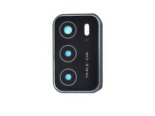 Cover Camera + Vetrino Pearl Blu per Oppo A16