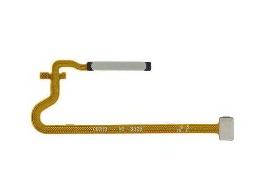Flat Cable + Lettore Impronta Glowing Nero per Oppo A38 4G