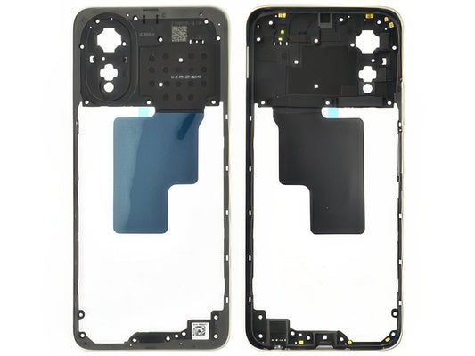 Cover Posteriore + Tasti Volume Glowing Oro per Oppo A38 4G