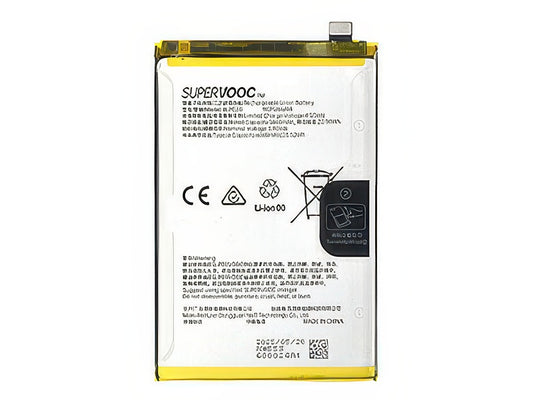 BLPC23 Batteria 6000 mAh Li-Ion + Adesivo per Oppo A5 4G