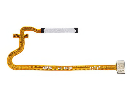 Flat Cable + Lettore Impronta Mist Bianco per Oppo A5 4G