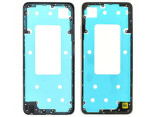 Cover Posteriore + Tasti Volume Mist Bianco per Oppo A5 5G