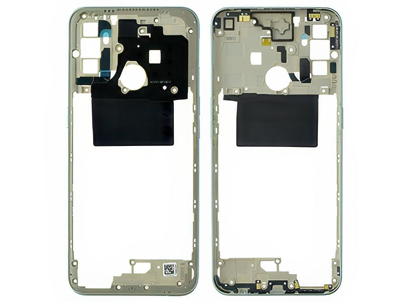 Cover Posteriore + Tasti Volume + Antenna NFC Mint Cream per Oppo A53s