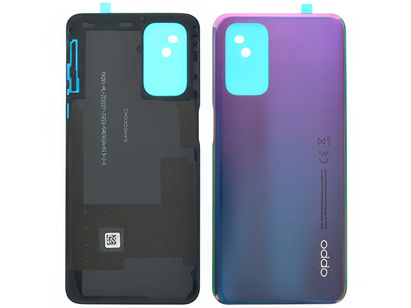 Cover Batteria + Adesivi Fantastic Viola per Oppo A54 5G