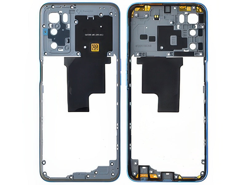 Cover Posteriore + Tasti Volume + Antenna NFC Pearl Blu per Oppo A54s