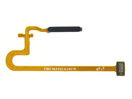 Flat Cable + Lettore Impronta Nero per Oppo A57