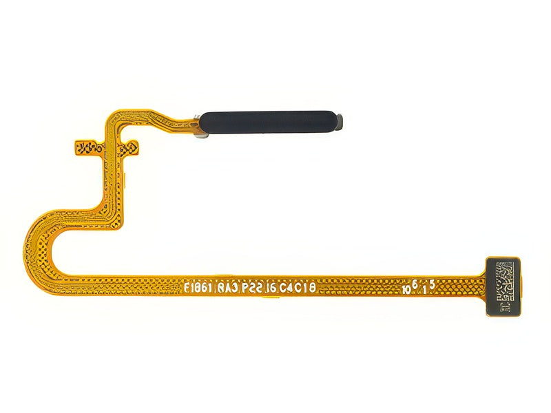 Flat Cable + Lettore Impronta Nero per Oppo A57s