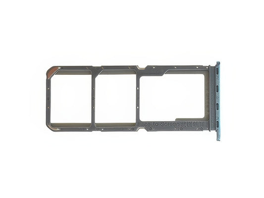 Sportello Dual Sim Card/SD Card Blu per Oppo A57s
