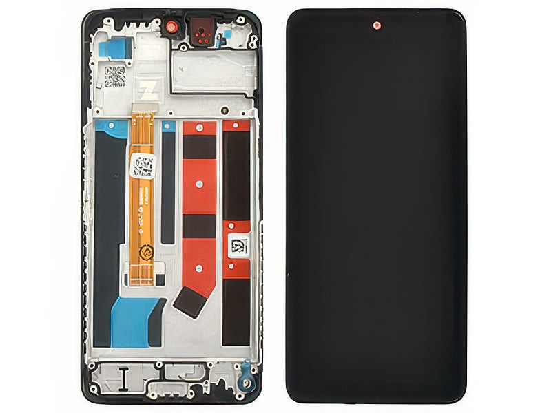 Lcd + Touch Screen + Frame Nero per Oppo A60 4G - Compatibile