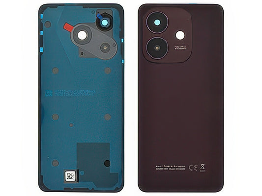 Cover Batteria + Vetrino Camera + Adesivi Midnight Viola per Oppo A60 5G