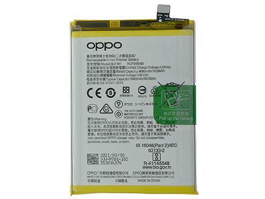 BLP781 Batteria 5000 mAh Li-Ion + Adesivo per Oppo A72