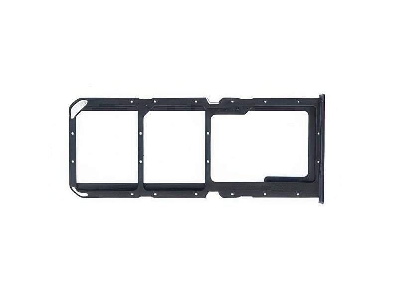 Sportello Dual Sim Card/SD Card + Alloggio Prism Black per Oppo A74