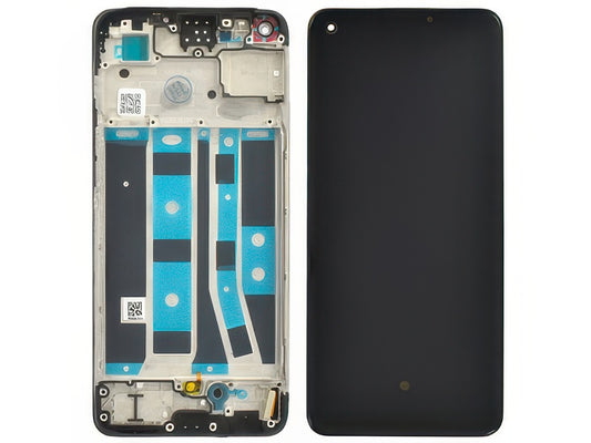 Lcd + Touch Screen + Frame Nero per Oppo A78 4G