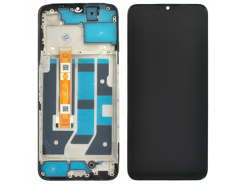 Lcd + Touch Screen + Frame Nero per Oppo A78 5G