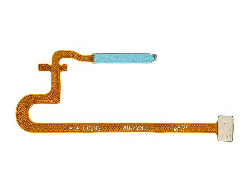 Flat Cable + Lettore Impronta Glowing Blu per Oppo A78 5G