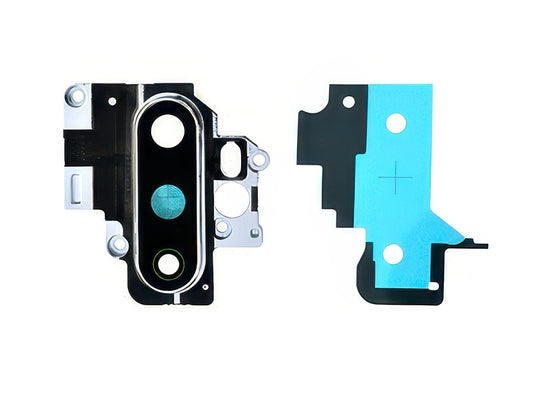 Cover Camera + Vetrino + Adesivo Space Viola per Oppo A9 2020