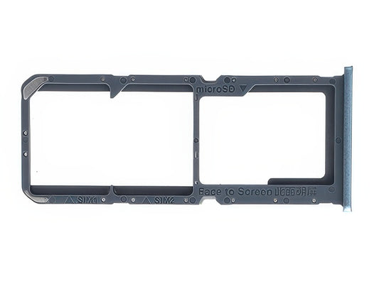 Sportello Sim 2 card/SD Card Glowing Blu per Oppo A96