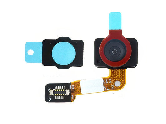 Flat Cable + Lettore Impronta Mirror Nero per Oppo A94 5G