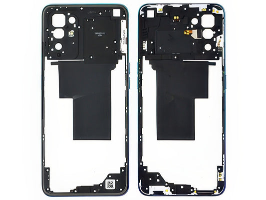Cover Posteriore + Tasti Laterali + Antenna NFC + Flash Cosmo Blu per Oppo A94 5G
