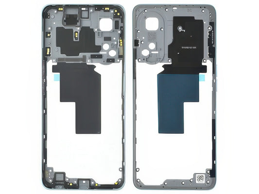 Cover Posteriore + Tasti Volume + Antenna NFC Dreamy Blu per Oppo A98 5G