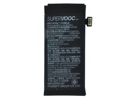 BLP969 Batteria 1150 mAh Li-Ion + Adesivo per Oppo Find N2 Flip