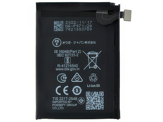 BLP971 Batteria 3040 mAh Li-Ion + Adesivo per Oppo Find N2 Flip