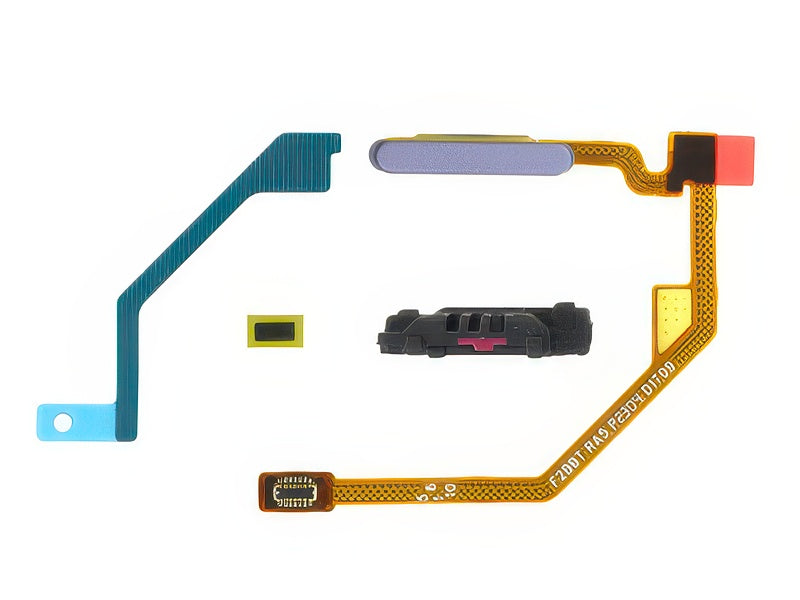 Flat Cable + Lettore Impronta Moonlit Viola per Oppo Find N2 Flip