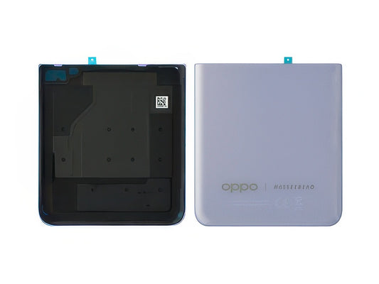 Cover Batteria Inferiore + Adesivi Moonlit Viola per Oppo Find N2 Flip