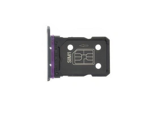 Sportello Dual Sim Card/SD Card Astral Nero per Oppo Find N2 Flip