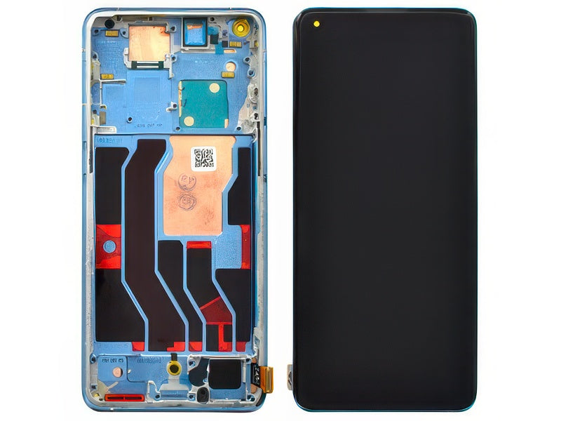 Lcd + Touch Screen + Frame Blu per Oppo Find X3 Pro