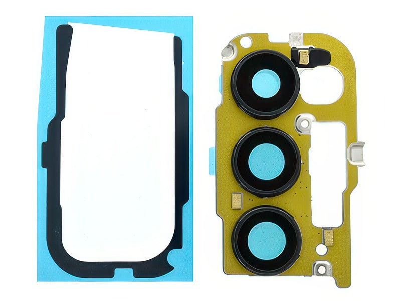 Vetrino Camera + Frame Interno + Adesivo per Oppo Find X3 Neo