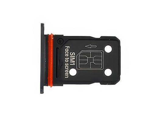 Sportello Dual Sim Card Space Nero per Oppo Find X8 Pro