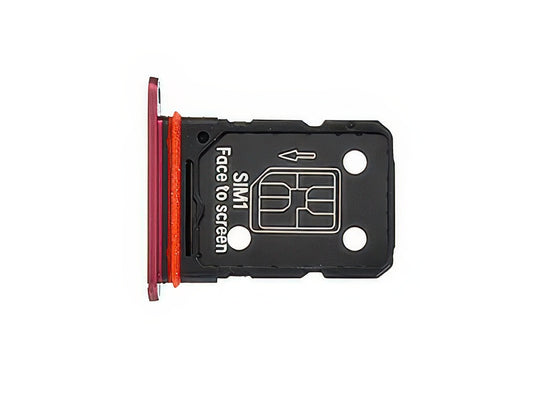 Sportello Dual Sim Card/SD Card Velvet Rosso per Oppo Find X9 5G