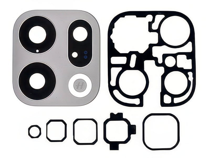 Vetrino Camera Posteriore + Adesivo Titanium Grey per Oppo Find X9 5G