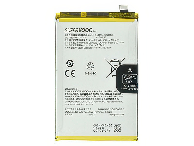 BLPC01 Batteria 5800 mAh Li-Ion + Adesivo per Oppo A5 Pro 4G