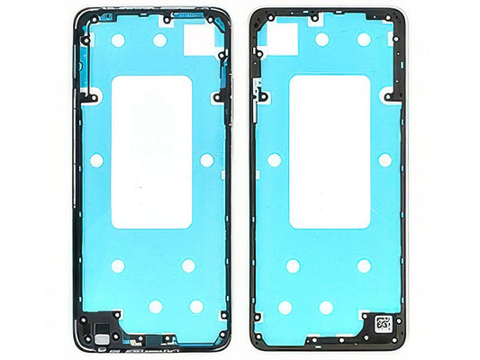 Cover Posteriore + Tasti Volume Mist Bianco per Oppo A5X