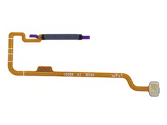 Flat Cable + Lettore Impronta Plum Viola per Oppo A6X 5G